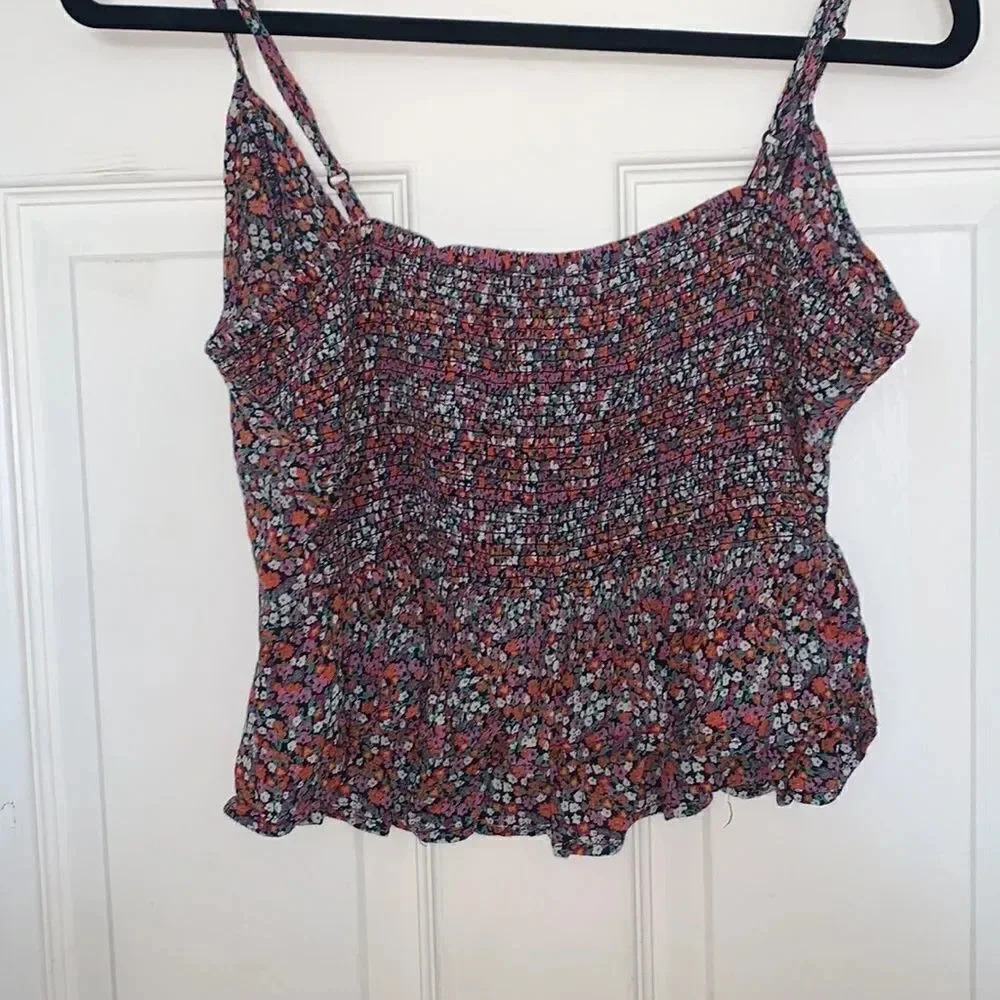 Patrons of Peace Floral Tank Top - Picture 2 of 4